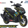 Decal Stiker Yamaha AEROX 155 VVA BLACK VR46 PROJECT